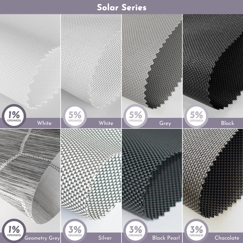 Graywind Motorized Light Filtering Shades for Windows Doors (Fabric Samples) - Image 3